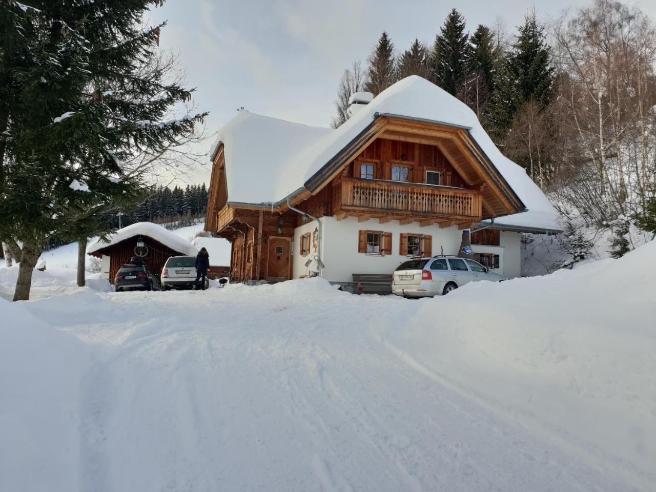 Waldheimathuette Villa Sankt Kathrein am Hauenstein Eksteriør billede