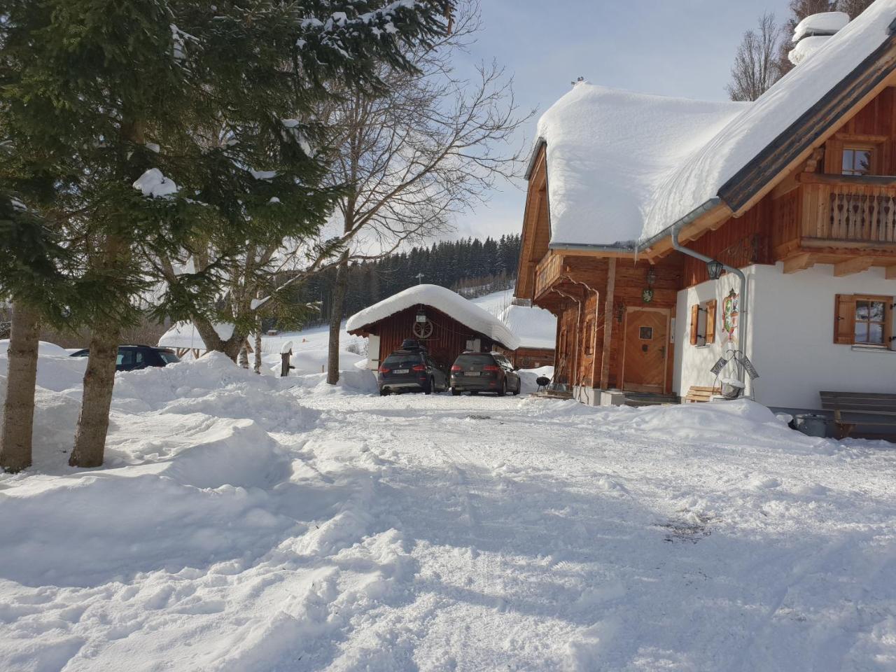Waldheimathuette Villa Sankt Kathrein am Hauenstein Eksteriør billede